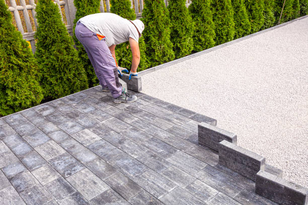 Residential Paver Driveway in Lake Kiowa, TX